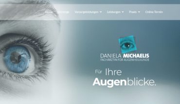 Neue Website Augenarztpraxis Michaelis